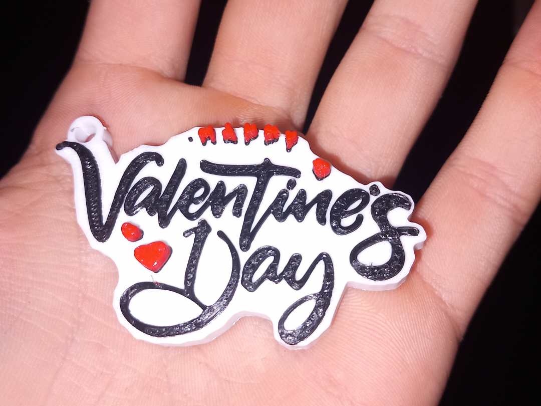 Valentines Day Keychain