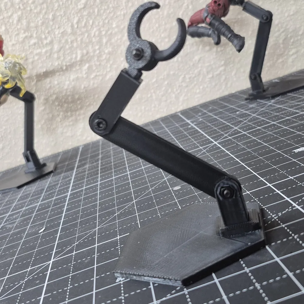 Stand Action Figure V 2.0 - Free 3D Print Model - MakerWorld