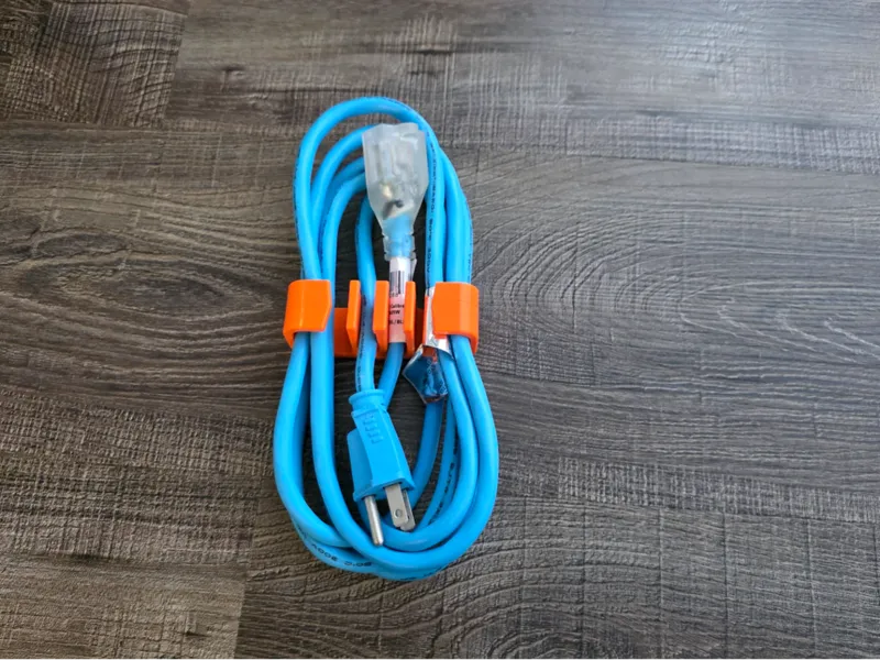 Electrical Cord Extension Clip organizer