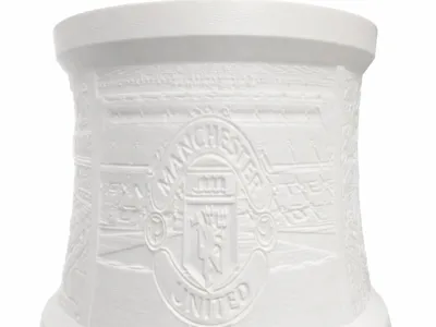 Man-United lamp shade