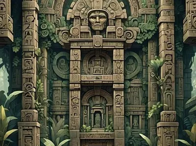 Maya entrance