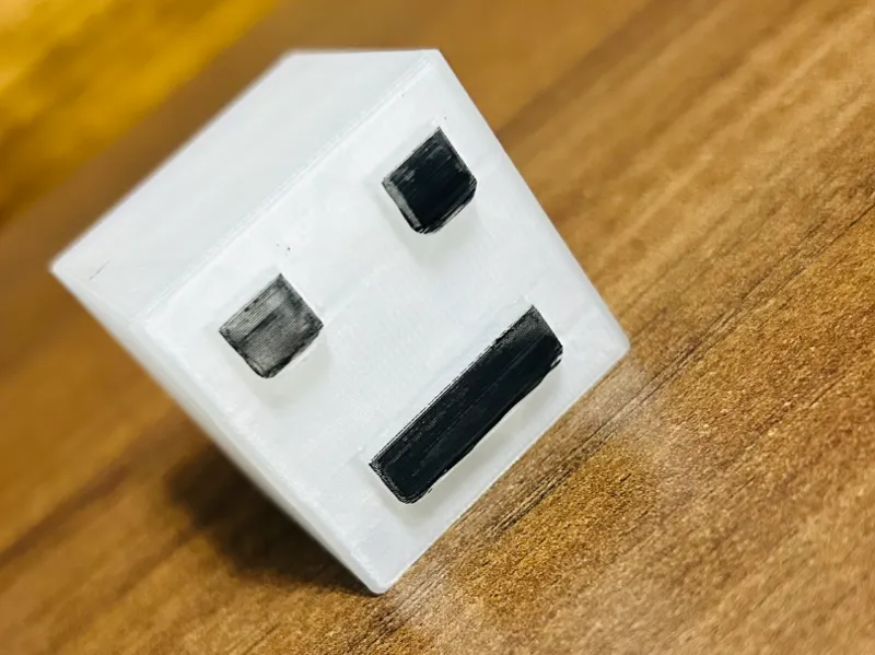 smiley cube