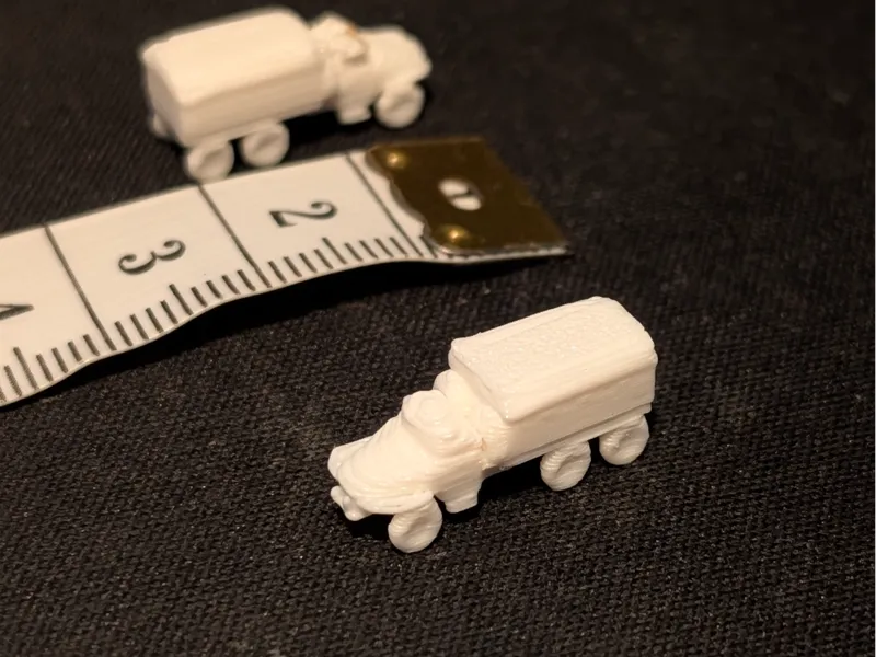 2cm Toy Truck