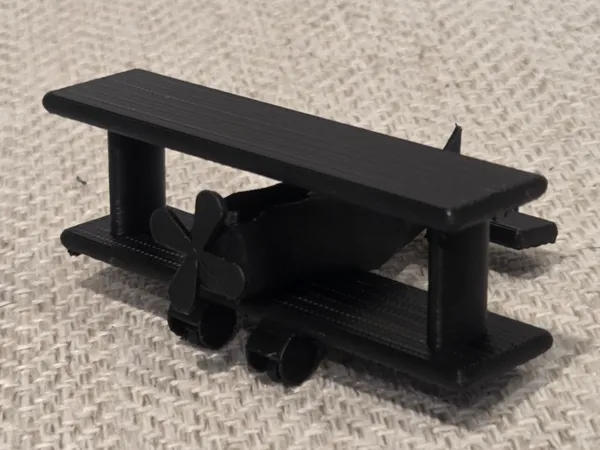Maquette de biplan