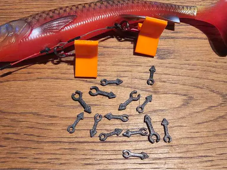Quick Release clip for soft & hardbaits