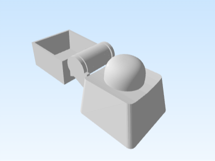 Big red button Keycap