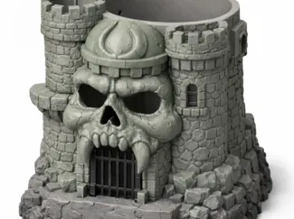 Castle Greyskull Popcorn Bucket LC365 Edit