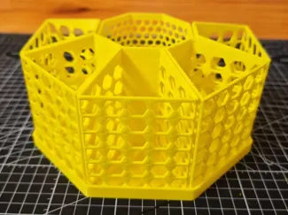 八角笔筒,收纳工具盒