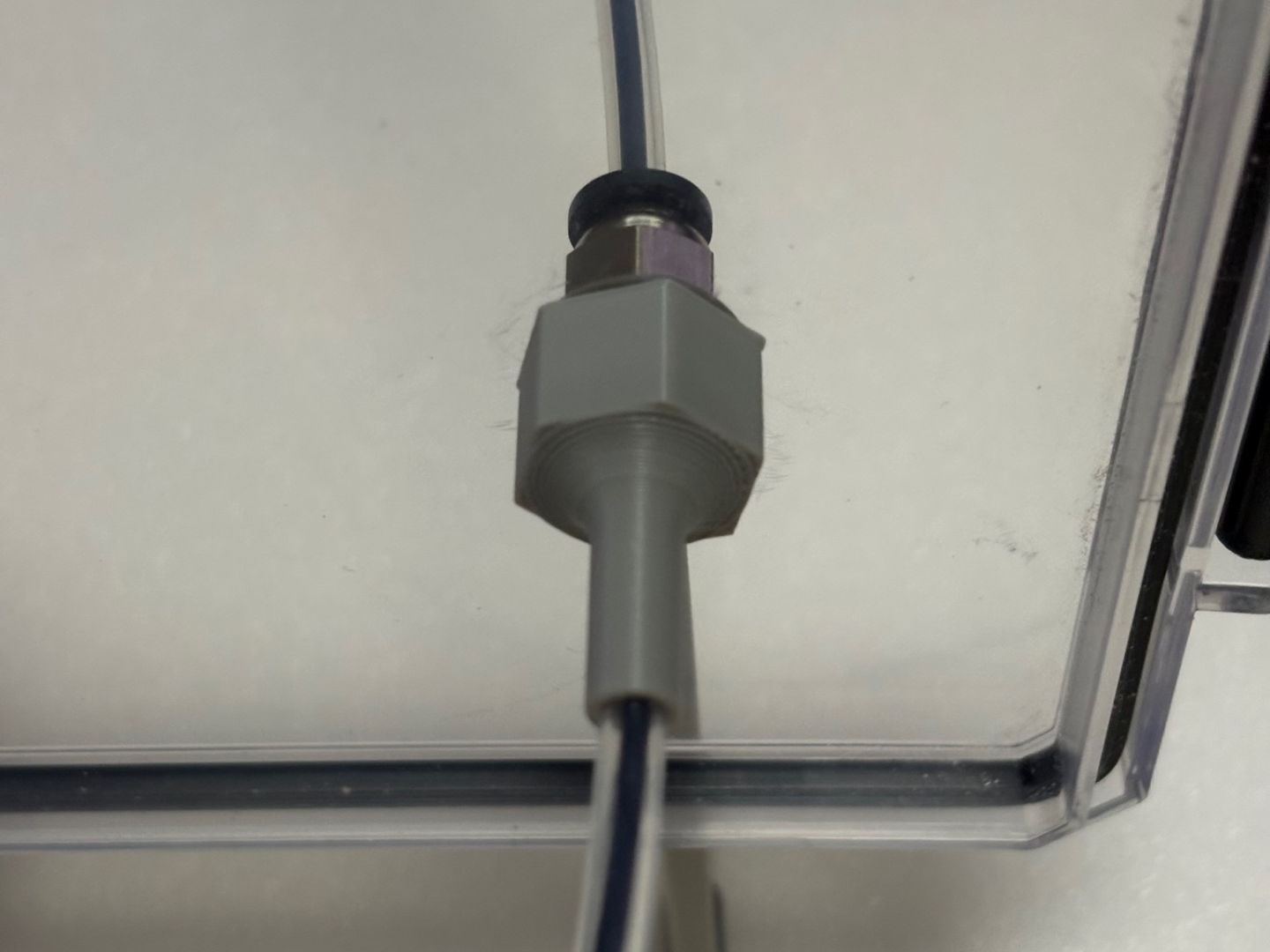 M10 Through-Type Quick Fitting Adapter with Clip