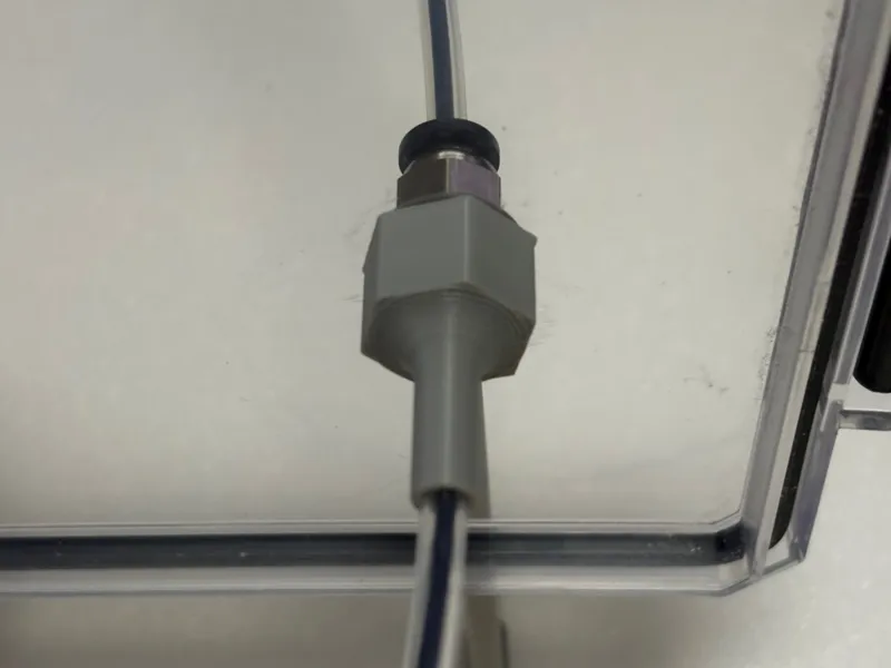 M10 Through-Type Quick Fitting Adapter with Clip