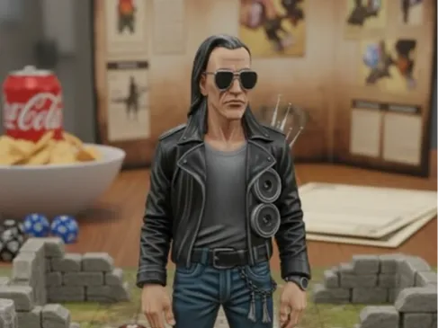 Wasteland Biker Radio Operator