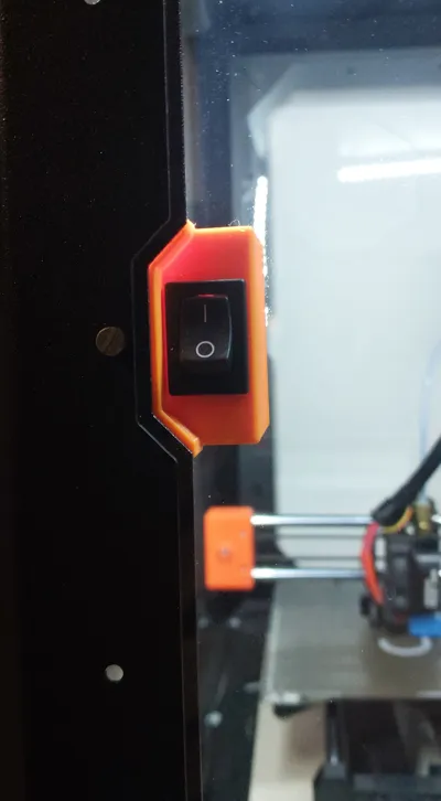 Switch holder for Prusa MK4S Enclosure