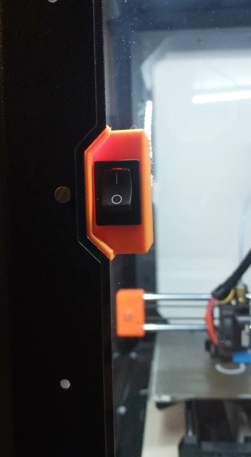 Switch holder for Prusa MK4S Enclosure