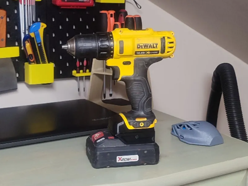 DeWalt 10,8v 12v adapter to parkside 20v battery
