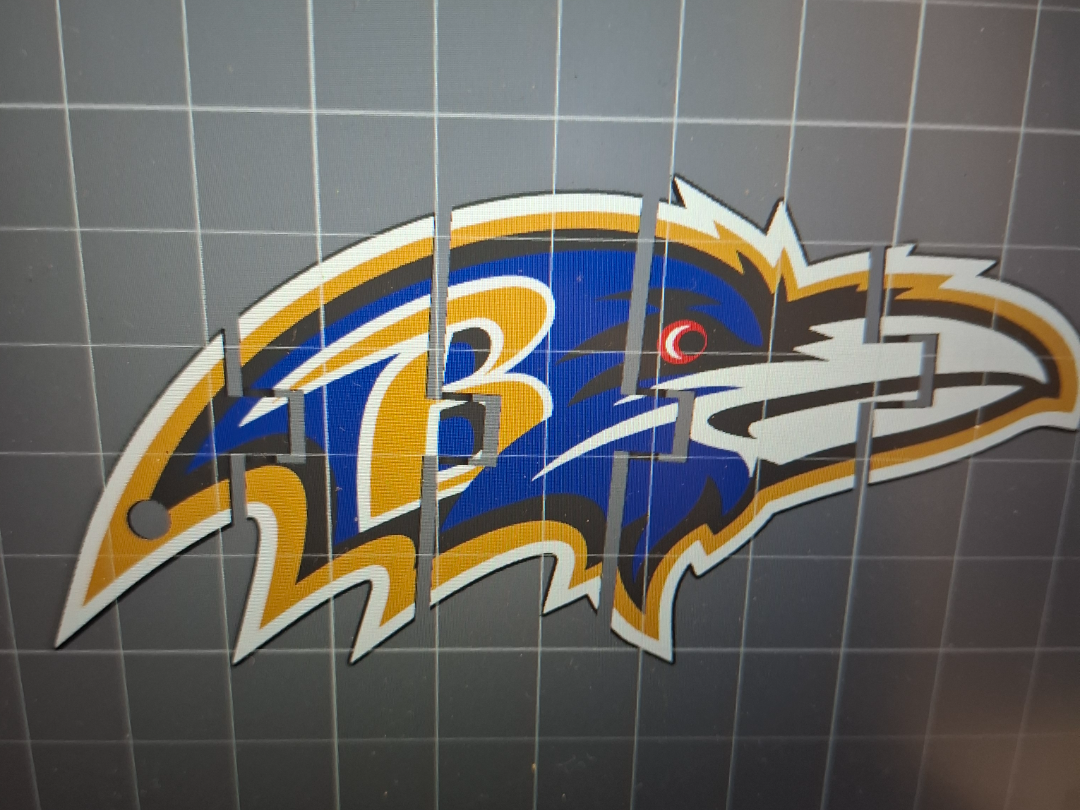 Baltimore Ravens Flexi Fidget Schlüsselanhänger
