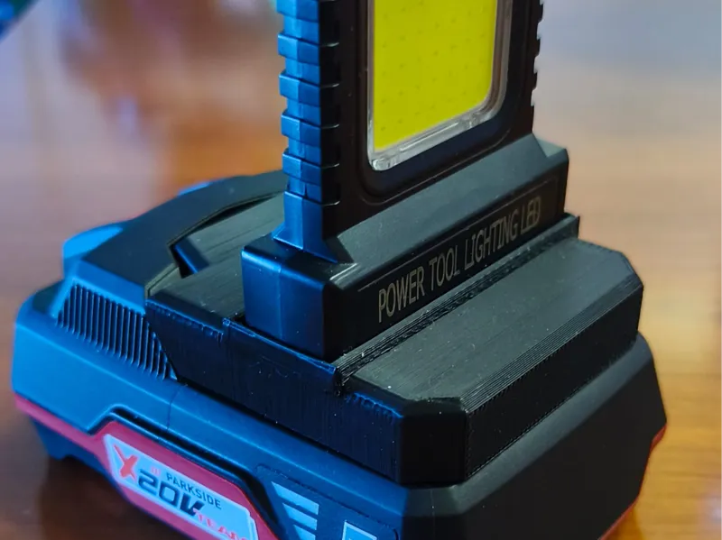 Adaptador Led Batería Parkside 20V