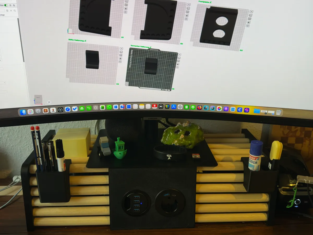 Computer Monitor Riser Stl PC Monitor Riser - Free 3D Print Model - MakerWorld