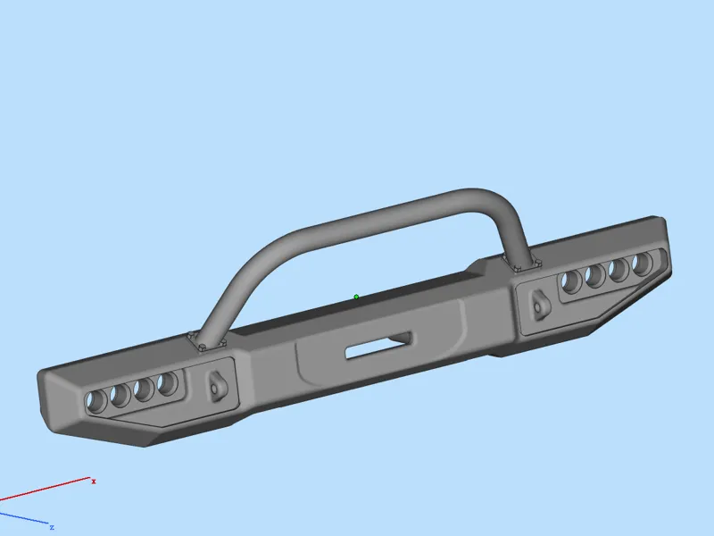 axial scx10 front bumper