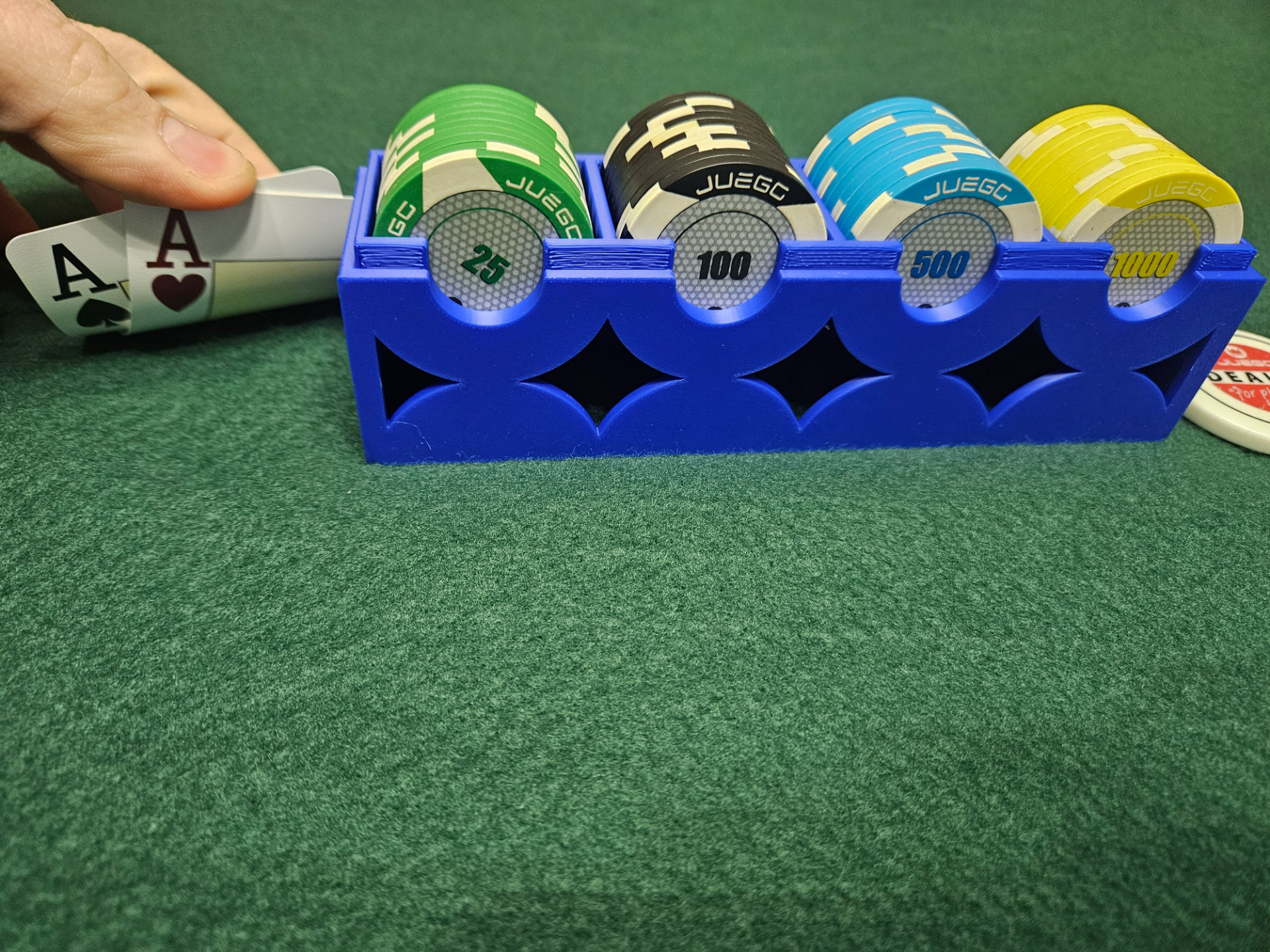 Tabletop Chips Rack for 40 chips