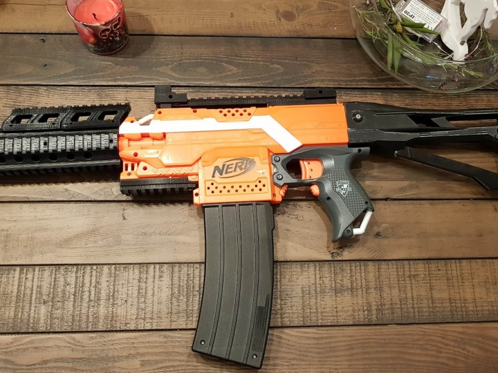 Nerf Stryfe M4 Mod