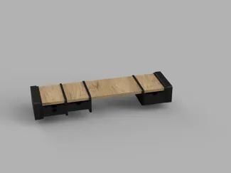 Estantería de escritorio modular