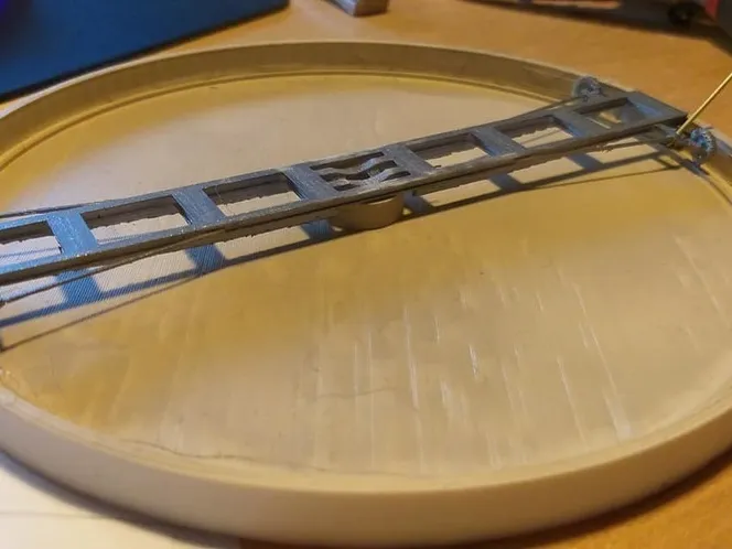 H0e / H0m / 009 / N scale turntable 100% printable