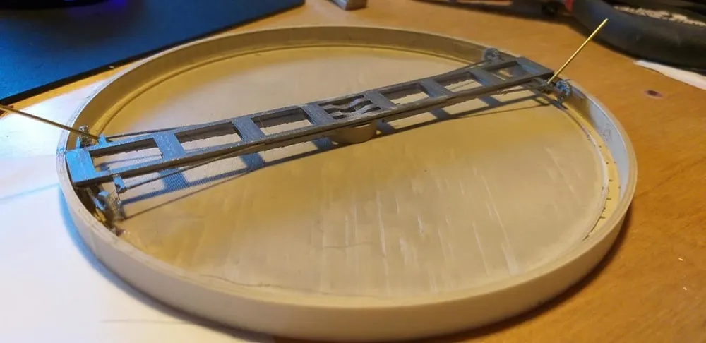 H0e / H0m / 009 / N scale turntable 100% printable - Free 3D Print ...