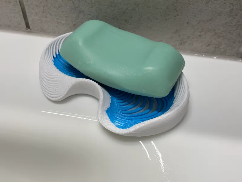 Modern Soap Holder – Organic Shape Design