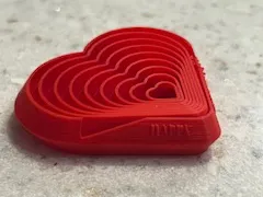 valentines day heart - Free 3D Print Model - MakerWorld