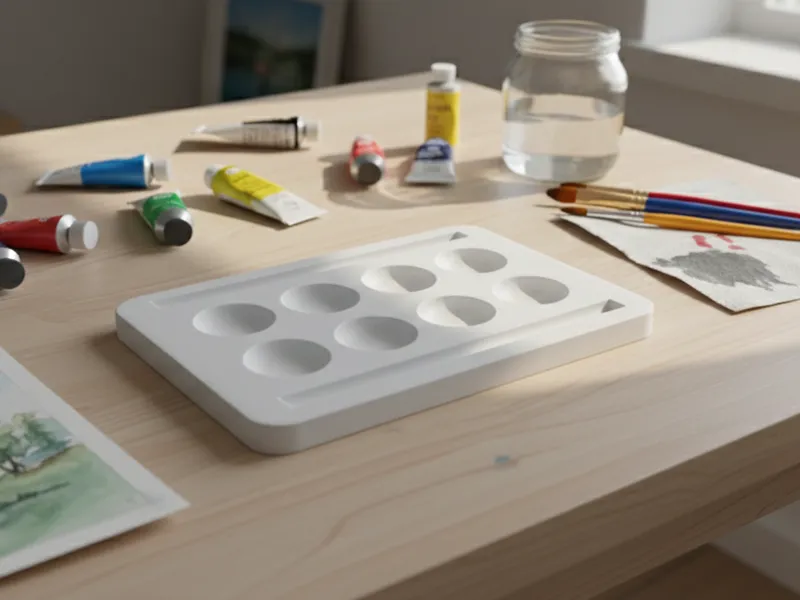 Easy Clean Desk Palette