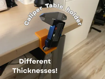 Caliper table Holder for Desk or Workbench