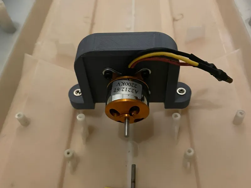 rc boat moter mount