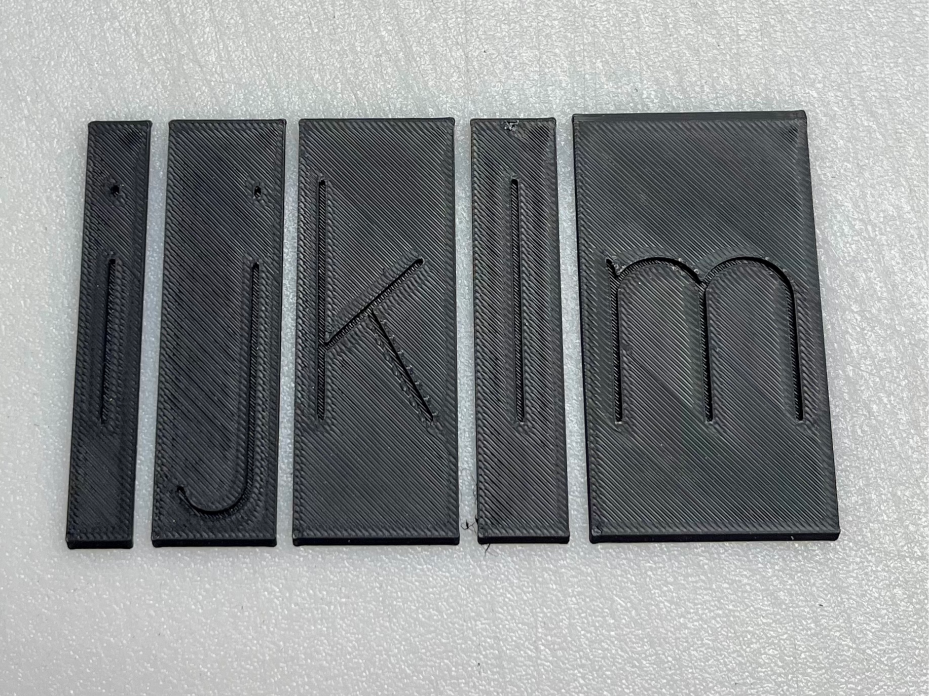 New Hermes Engraver Font #35-019 – Lower Case i-m