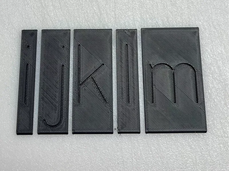 New Hermes Engraver Font #35-019 – Lower Case i-m