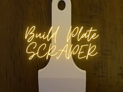 Build Plate Scraper