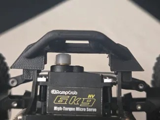 scx24 front bumper-outside chassis mount
