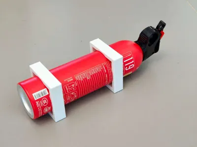 Cylindrical Fire Extinguisher Anti-Roll Holder