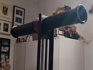 adapter for holding two filament spools