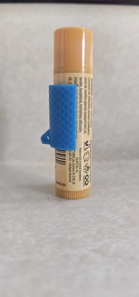 Chapstick Keychain v2 - Free 3D Print Model - MakerWorld