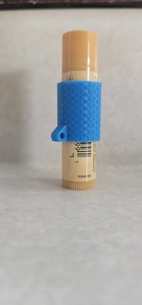 Chapstick Keychain v2 - Free 3D Print Model - MakerWorld
