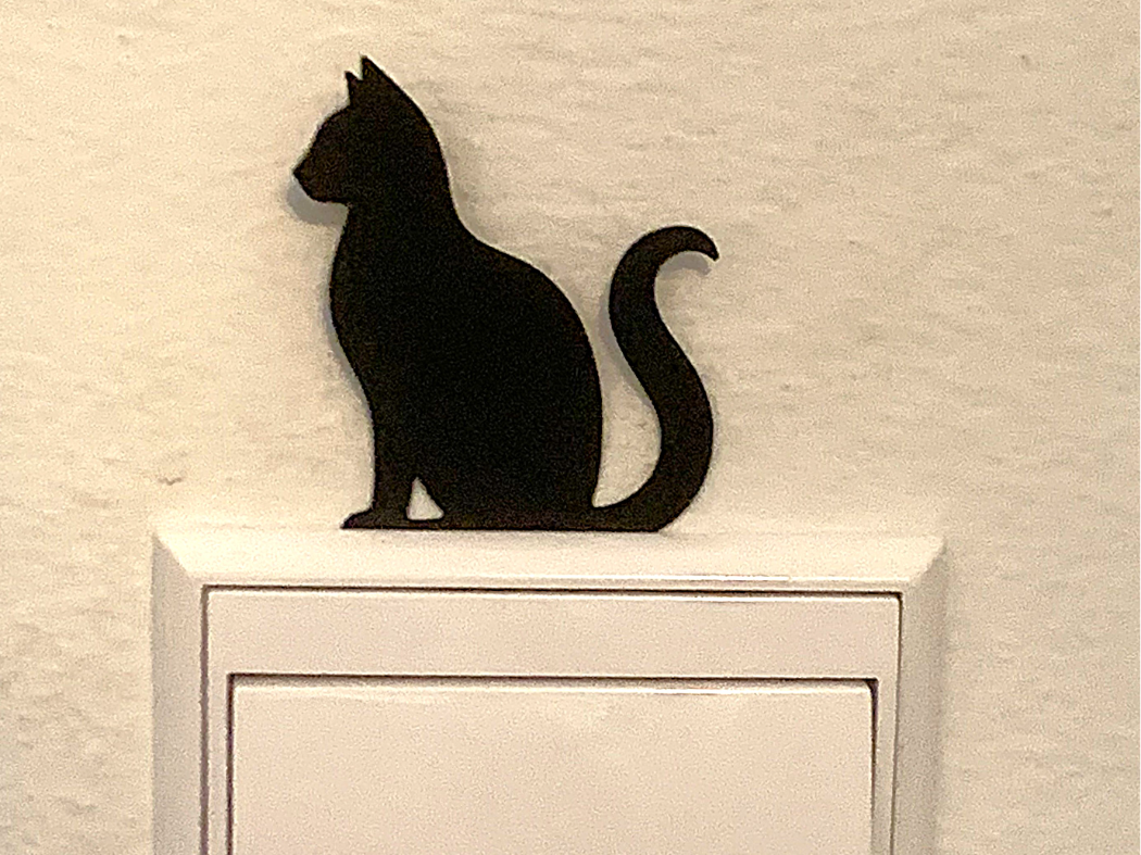 Cat wall decoration