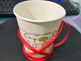 可定制一次性水杯托架