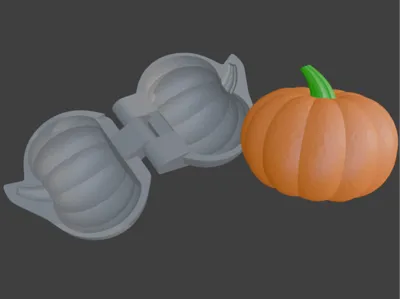 Pumpkin Play-Doh Mold