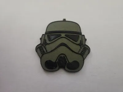 Stormtrooper Helmet Keychain Toy