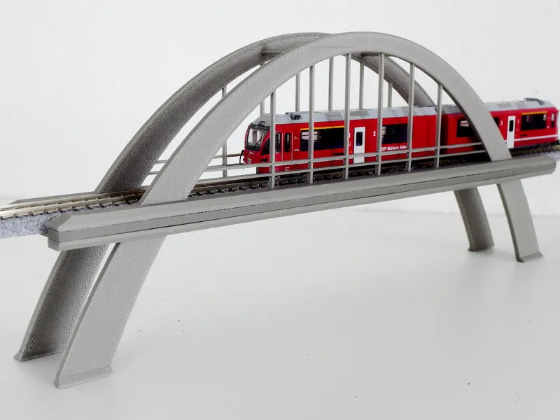 Bow Railway Bridge - H0 Scale