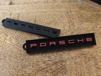 Porsche key chain