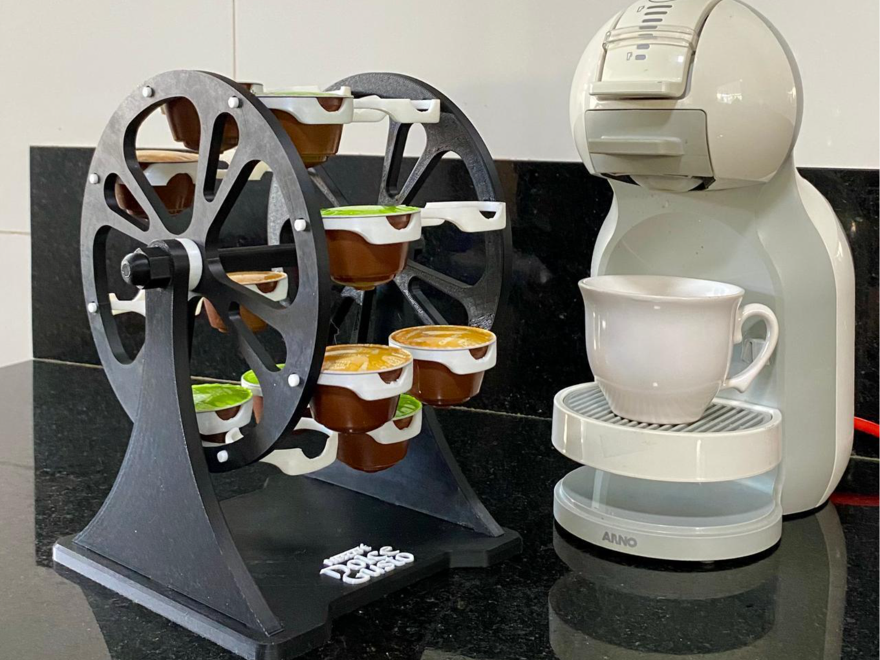 Dolce Gusto Ferris wheel capsule holder 16 pcs