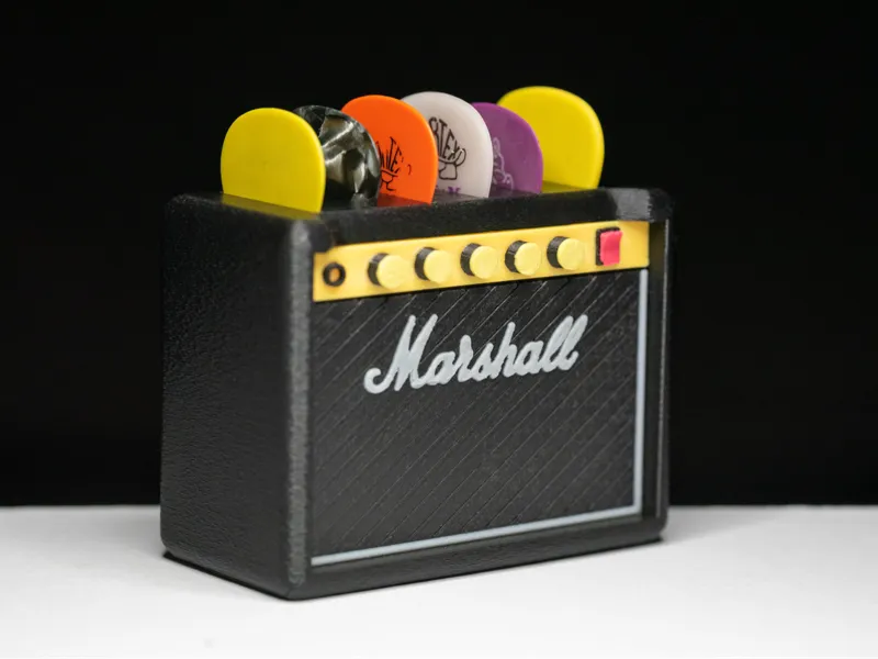 Marshall amp pick case