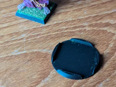 Parametric Square-to-Round Base Adapter (Any Size)