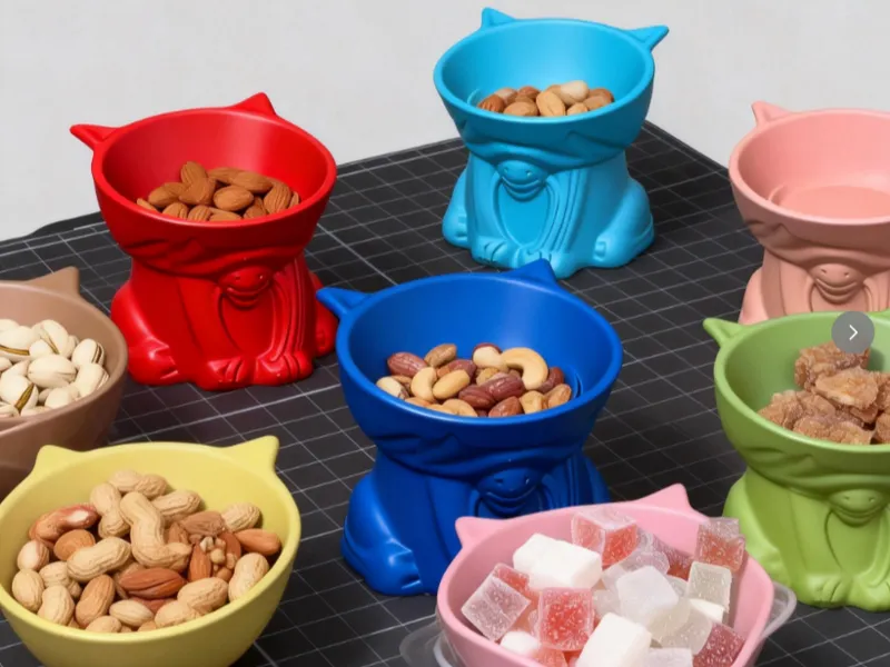 小猫零食碗